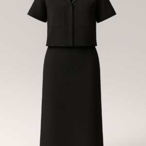 EIKO Structured Red Two-Piece Set